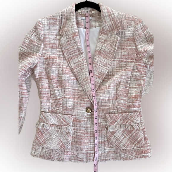 Cache Twill Blazer Size 4 - Picture 5 of 11
